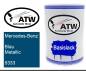 Preview: Mercedes-Benz, Blau Metallic, 5333: 500ml Lackdose, von ATW Autoteile West.